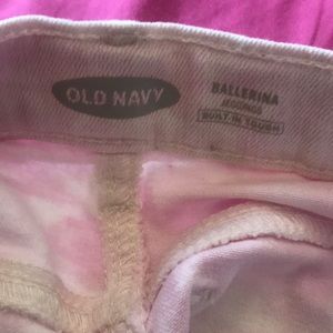 Pink tie dye old navy jeggings